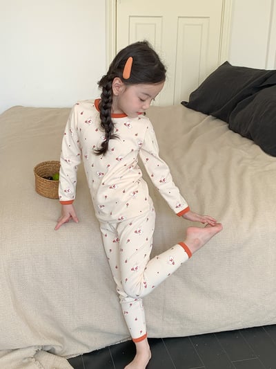 卡通長袖家居服套裝(12款)8