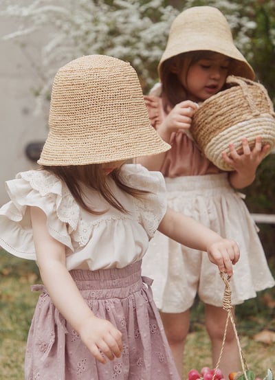 甜美蕾絲荷葉袖上衣6