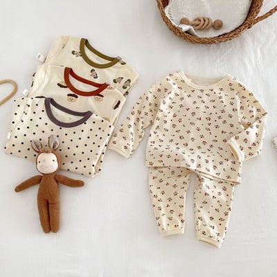 滿版圖案護肚睡衣套裝2