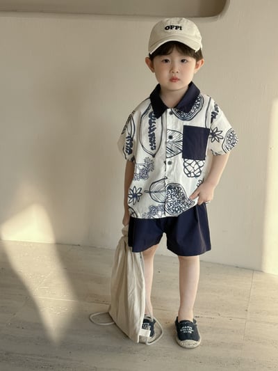 水果圖騰洋裝/套裝3