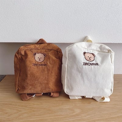 小熊刺繡雙肩包2