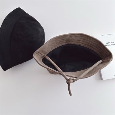 純色磨毛漁夫帽7