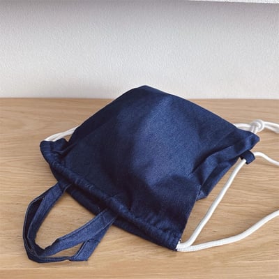 英字帆布抽繩包5