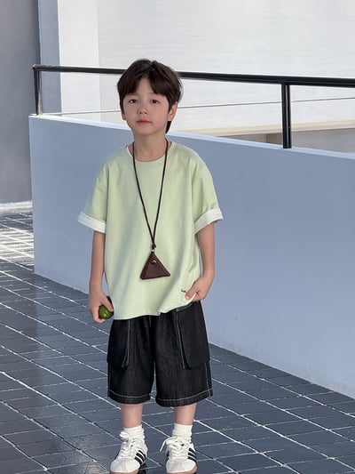 百搭涼感素色T恤7