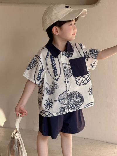 水果圖騰洋裝/套裝6