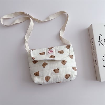 韓系棉布單肩包4