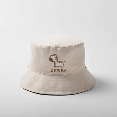 斑馬紋雙面漁夫帽4