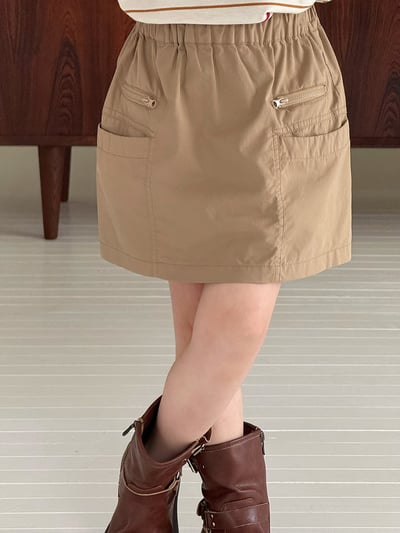 百搭休閒工裝褲裙5