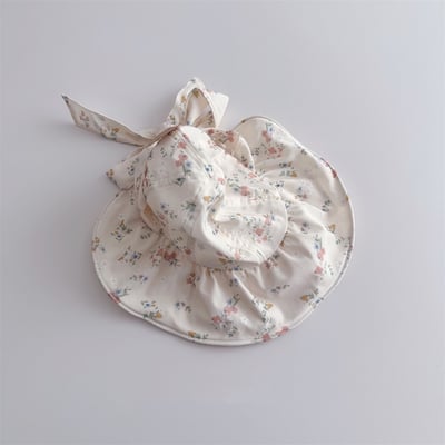 百搭綁帶遮陽帽7