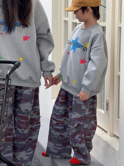 字母星星圓領上衣(大人)8