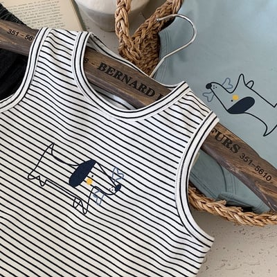小狗條紋背心3