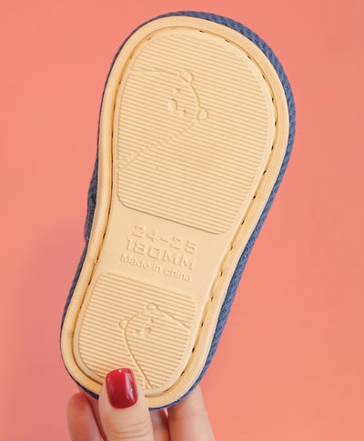 大蝴蝶結亞麻室內拖鞋5