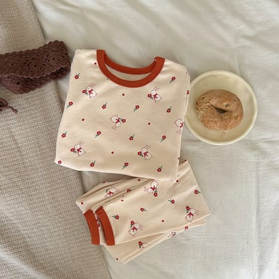 卡通長袖家居服套裝(12款)7