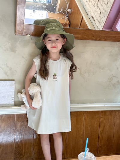 卡通休閒背心連身裙2