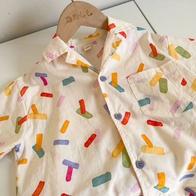 繽紛彩條洋裝套裝7