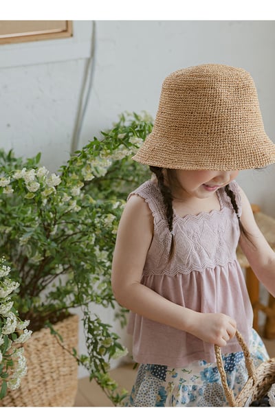 蕾絲雕花娃娃衫背心4