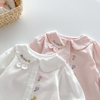 超萌兔兔耳朵刺繡娃娃衫2