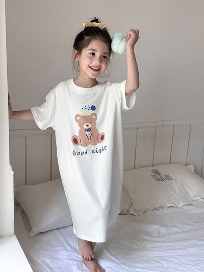 萊賽爾小熊家居睡裙2