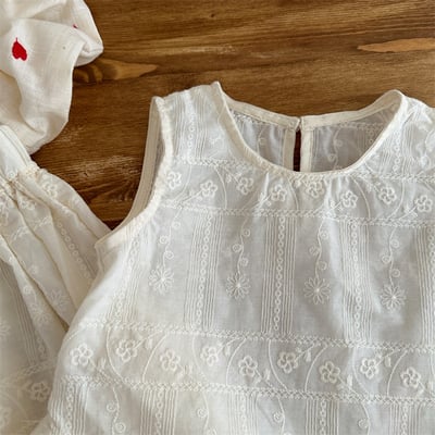 小花園刺繡洋裝套裝5