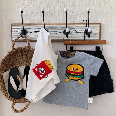 立體漢堡薯條T恤2