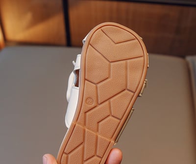 蝴蝶結簍空愛心涼拖鞋7