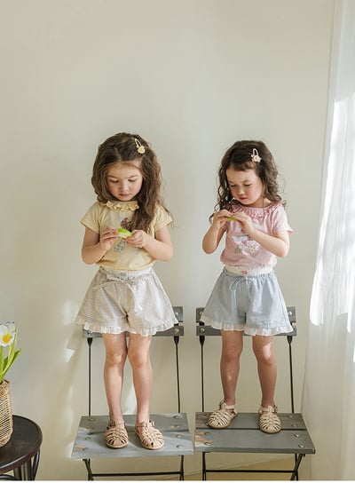 氣質蕾絲花邊短褲5