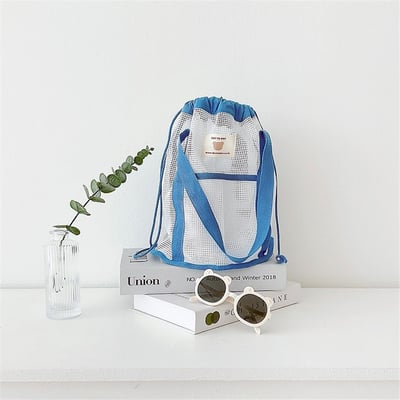 小熊沙灘網格收納袋1