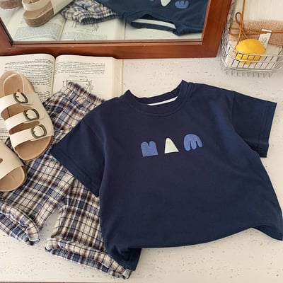 幾何圖形短袖T恤3