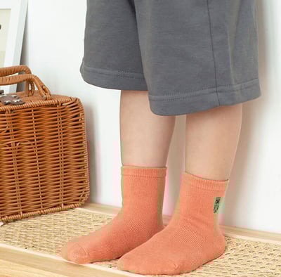 男童刺繡襪子組4