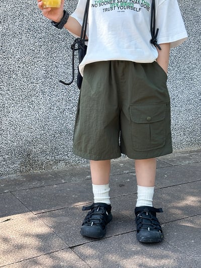 尼龍涼感速乾五分褲8