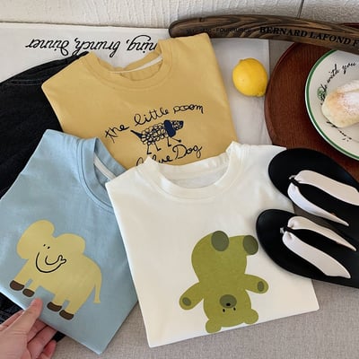 倒立小熊短袖T恤4