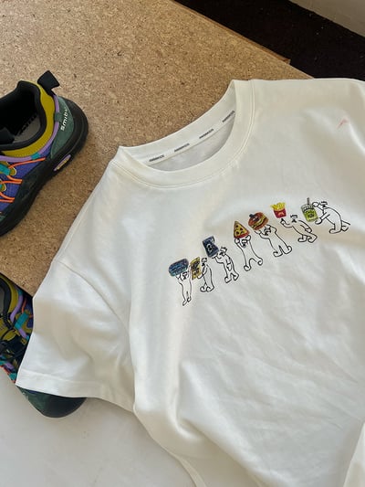 可愛繪圖短袖T恤6