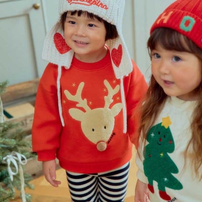 聖誕節毛毛立體上衣3