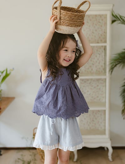 氣質蕾絲花邊短褲10