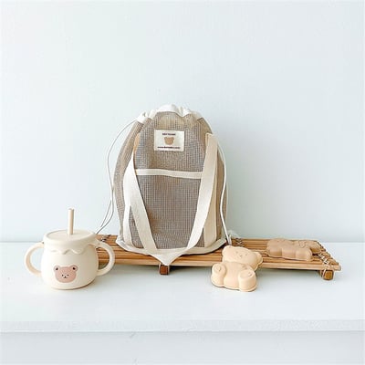 小熊沙灘網格收納袋2