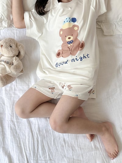 萊賽爾小熊家居服套裝4