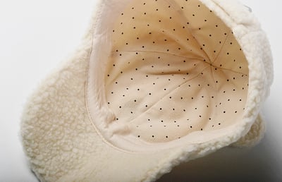 毛毛小熊保暖棒球帽8