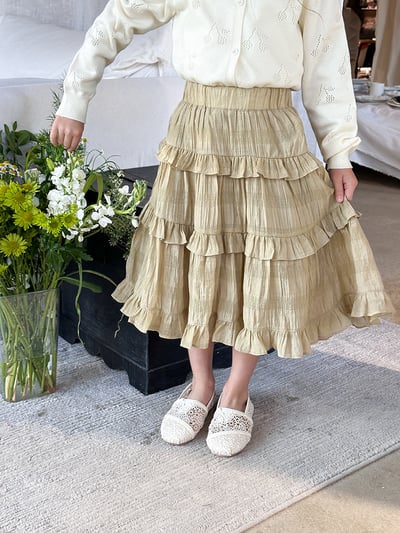 氣質大裙擺蛋糕裙6