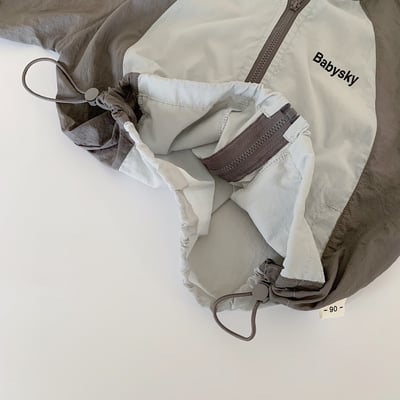 夏日拼色防曬外套6