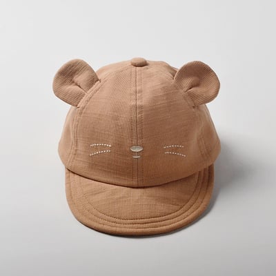 小熊耳朵鴨舌帽5