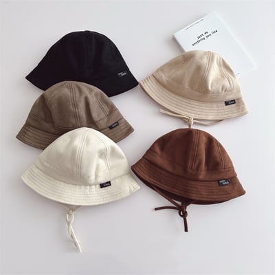 純色磨毛漁夫帽1