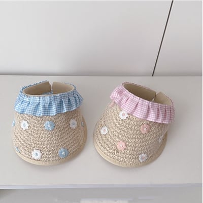 森系小花空頂帽3