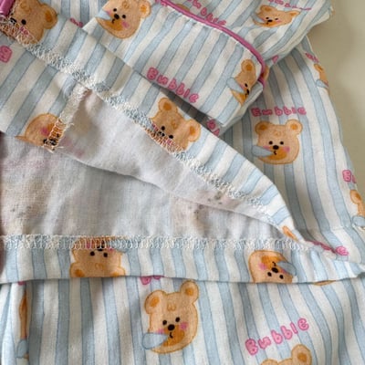 純棉紗布長袖家居服9