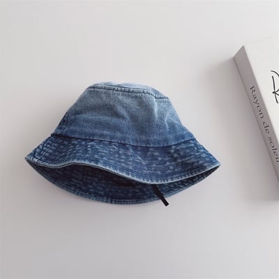 兒童漸變色牛仔漁夫帽4