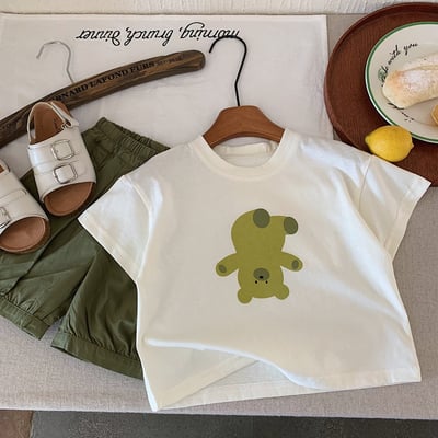倒立小熊短袖T恤2