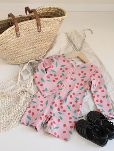 連身長袖防曬泳衣7