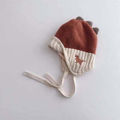 小恐龍保暖護耳帽5