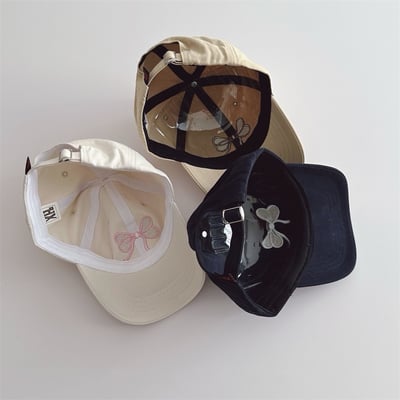 親子款 蝴蝶結鴨舌帽6