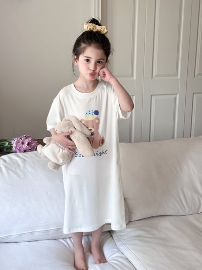 萊賽爾小熊家居睡裙4