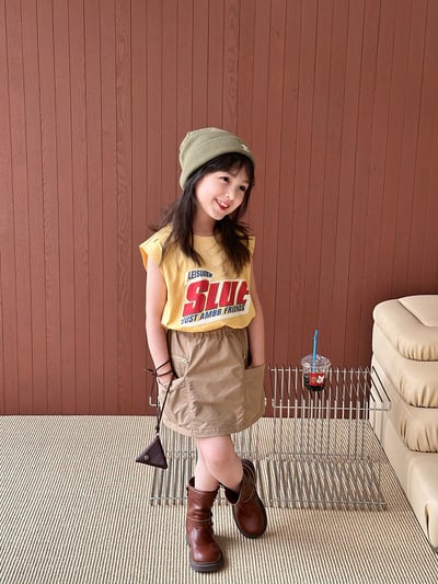 百搭休閒工裝褲裙3